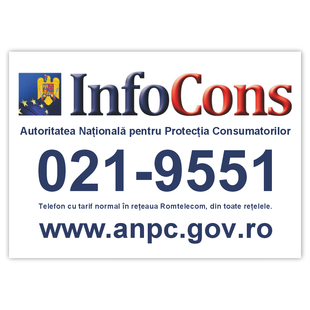 Semn InfoCons Protecția Consumatorului Semn InfoCons Protecția Consumatorului