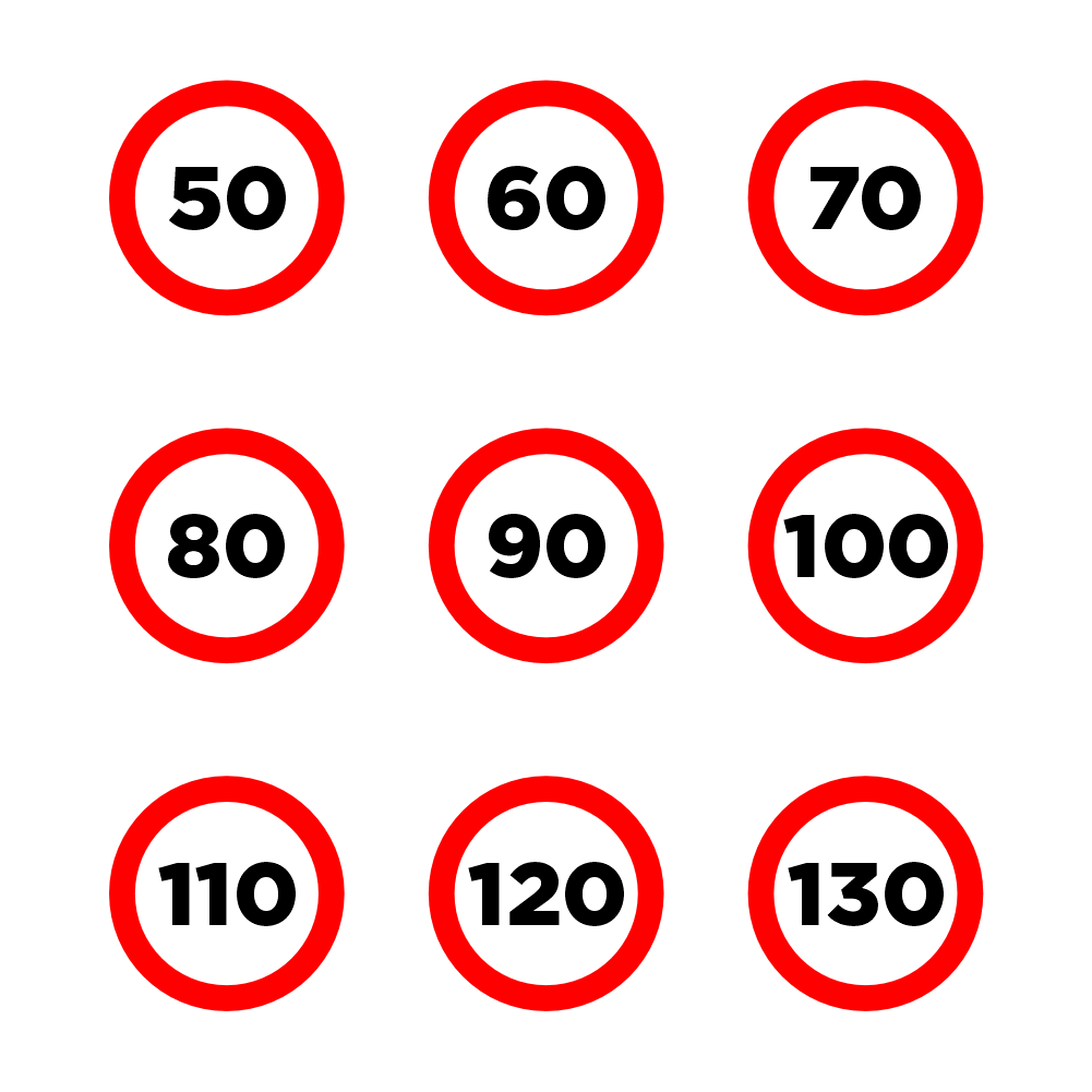 Semn Limitare Viteza Semn Limitare Viteza