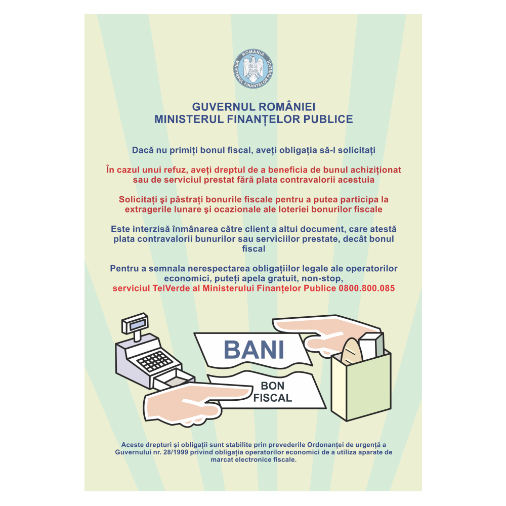 Semn Solicitare Bon Fiscal Semn Solicitare Bon Fiscal