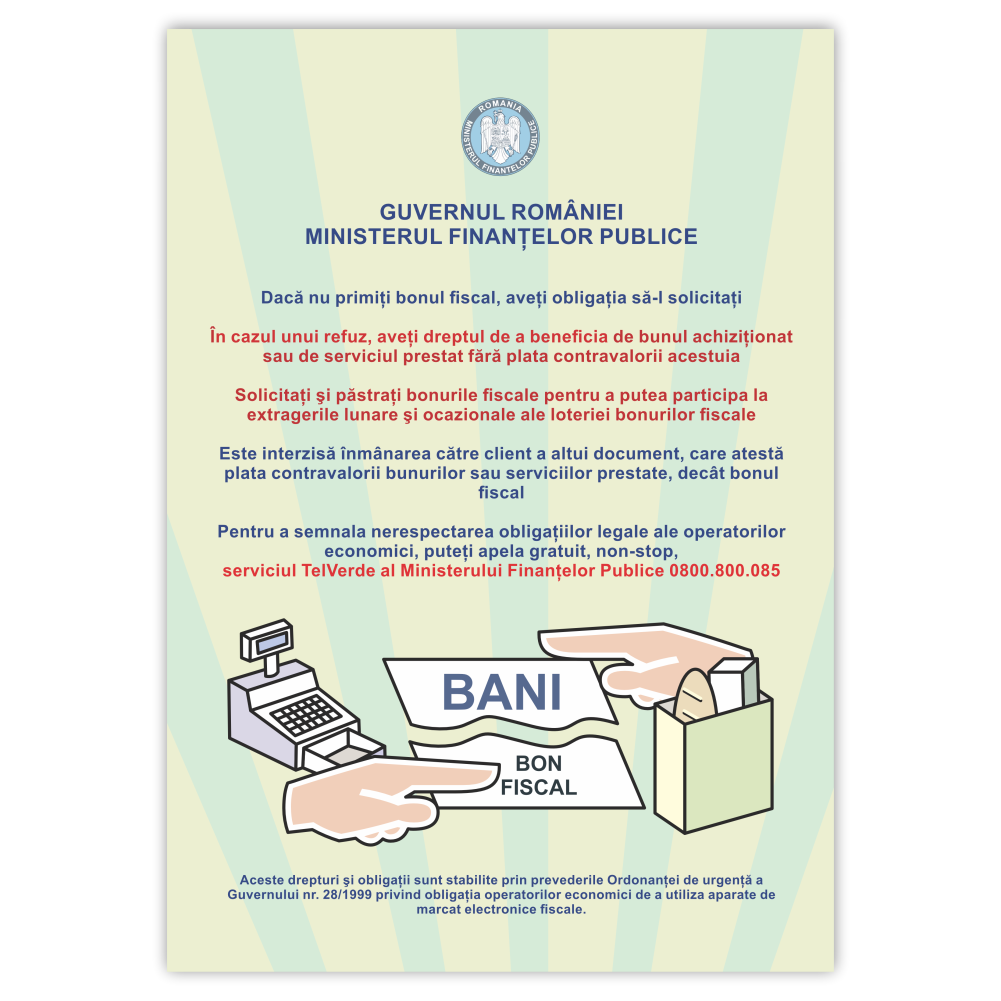 Semn Solicitare Bon Fiscal Semn Solicitare Bon Fiscal