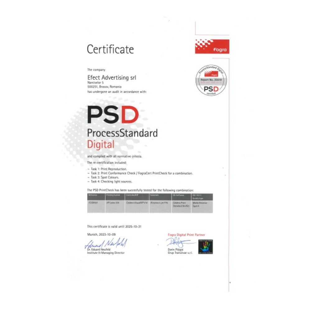 Semn Certificat / Autorizație / Atestat Personalizat Semn Certificat / Autorizație / Atestat Personalizat