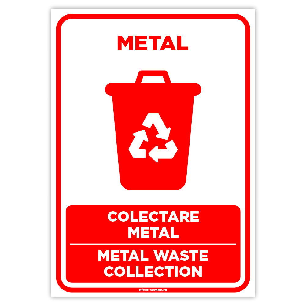 Semn Colectare Metal Semn Colectare Metal