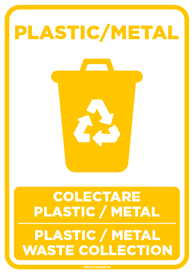 Semn Colectare Plastic si Metal Semn Colectare Plastic si Metal