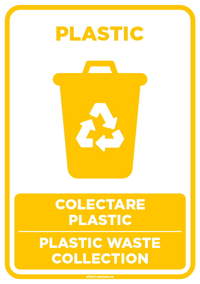 Semn Colectare Plastic Semn Colectare Plastic