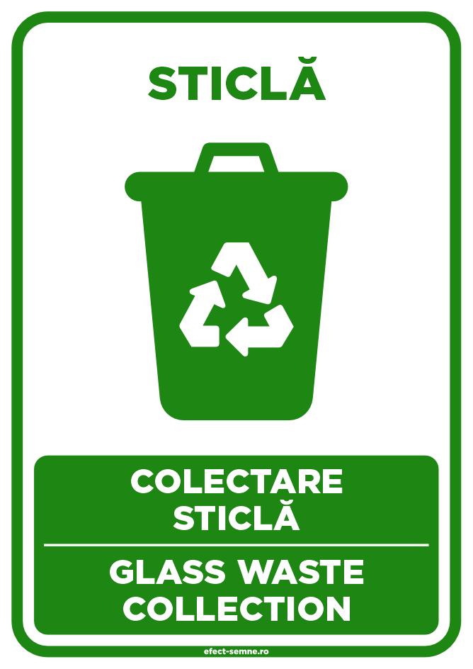 Semn Colectare Sticla Semn Colectare Sticla