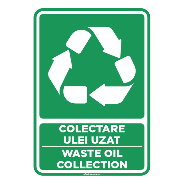 Semn Colectare Ulei Uzat