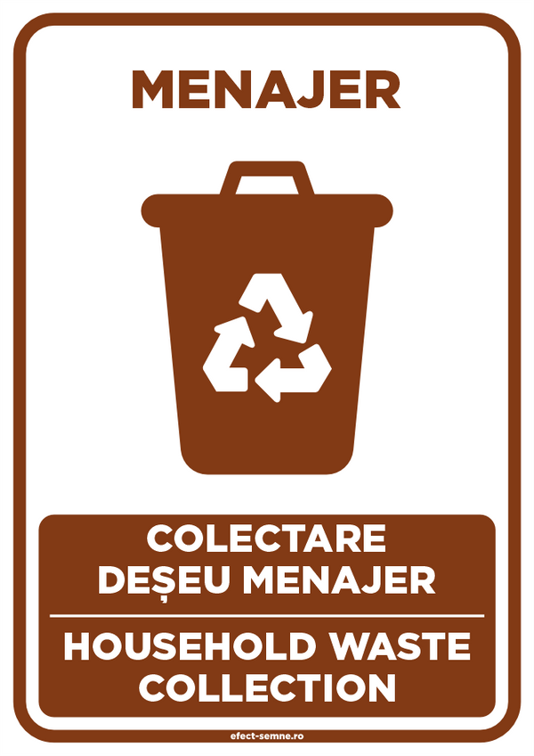 Semn Colectare Menajer