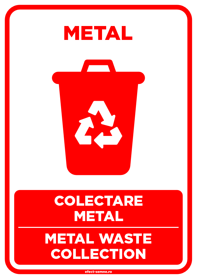 Semn Colectare Metal