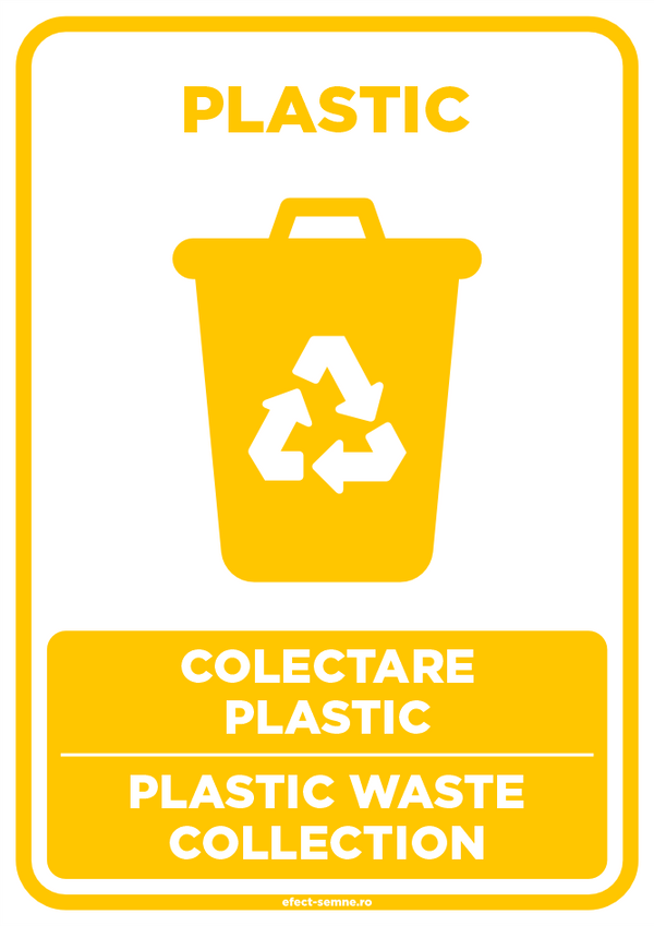 Semn Colectare Plastic