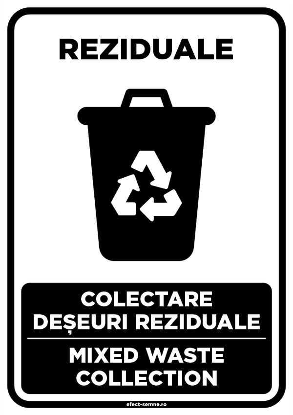 Semn Colectare Reziduale