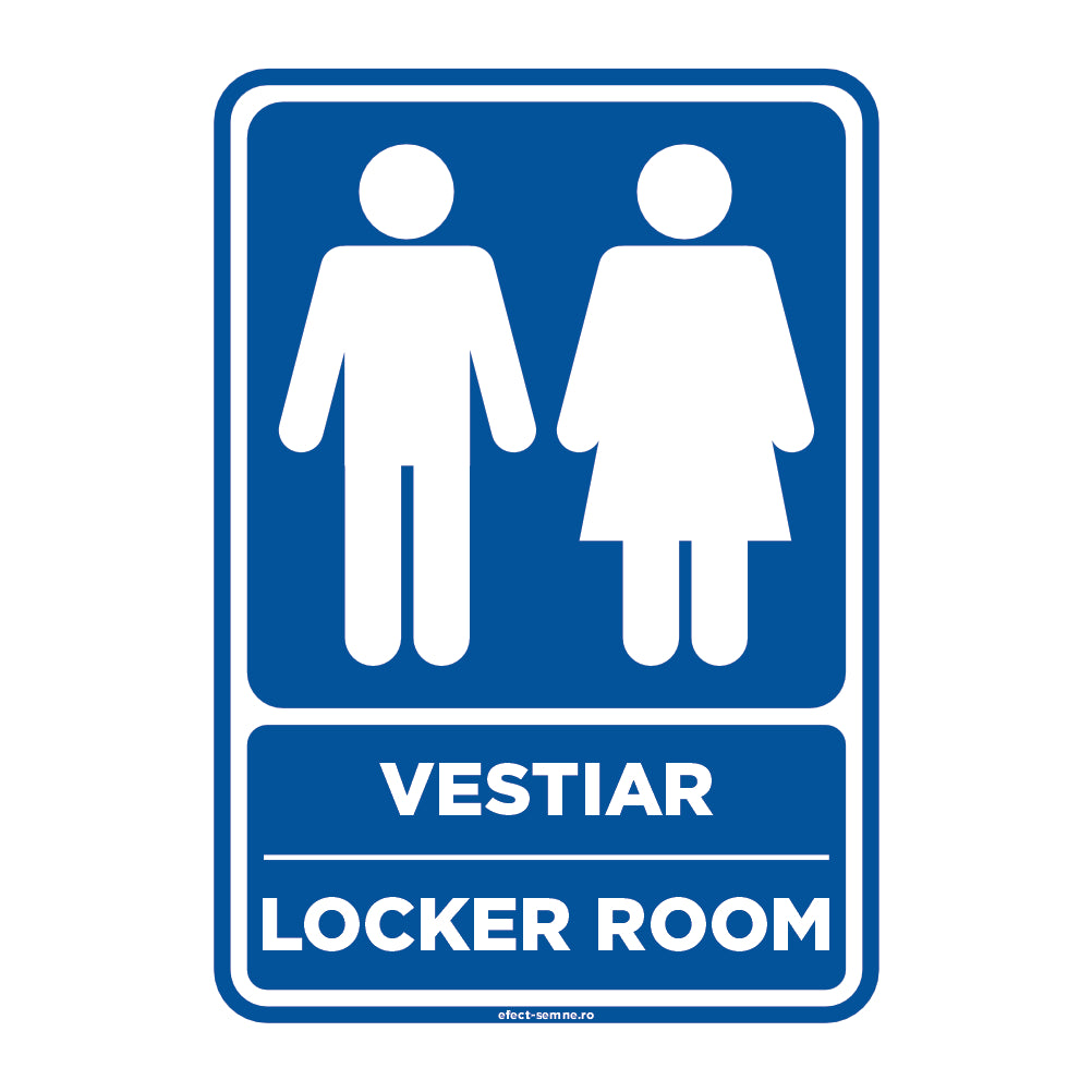 Semn Informare - Vestiar Unisex