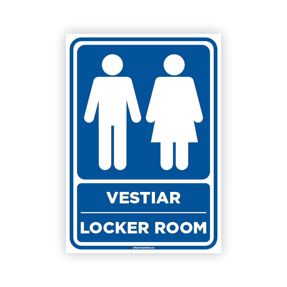 Semn Informare - Vestiar Unisex