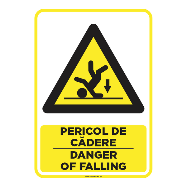 Semn Avertizare - Pericol de Cădere