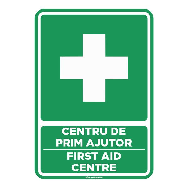 Semn Informare - Centru de Prim Ajutor