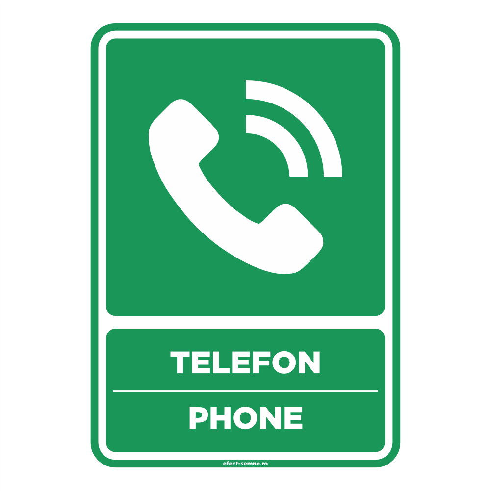 Semn Informare - Telefon